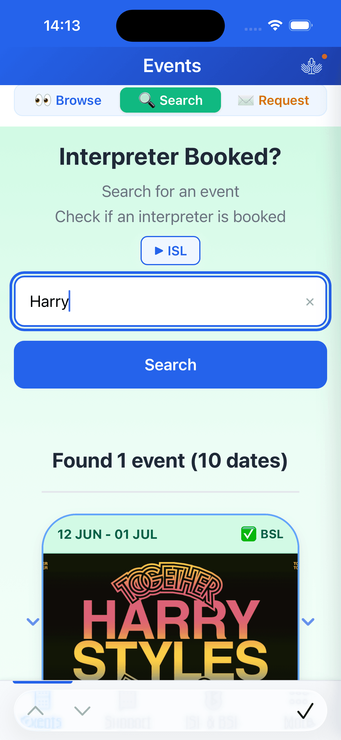 Interpreter Search